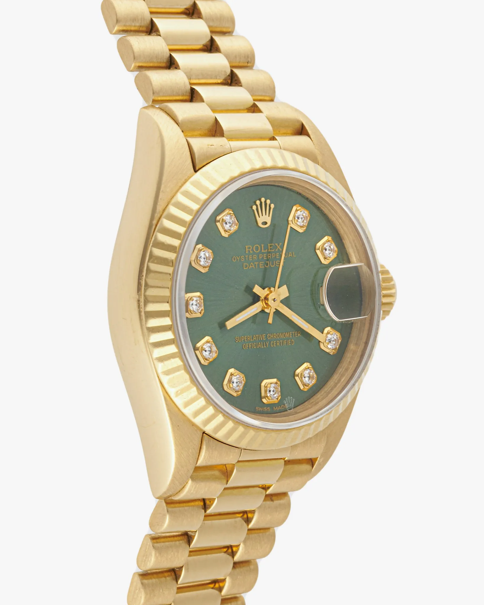 Rolex Datejust 69178 Olive Diamond Dial – photo 4