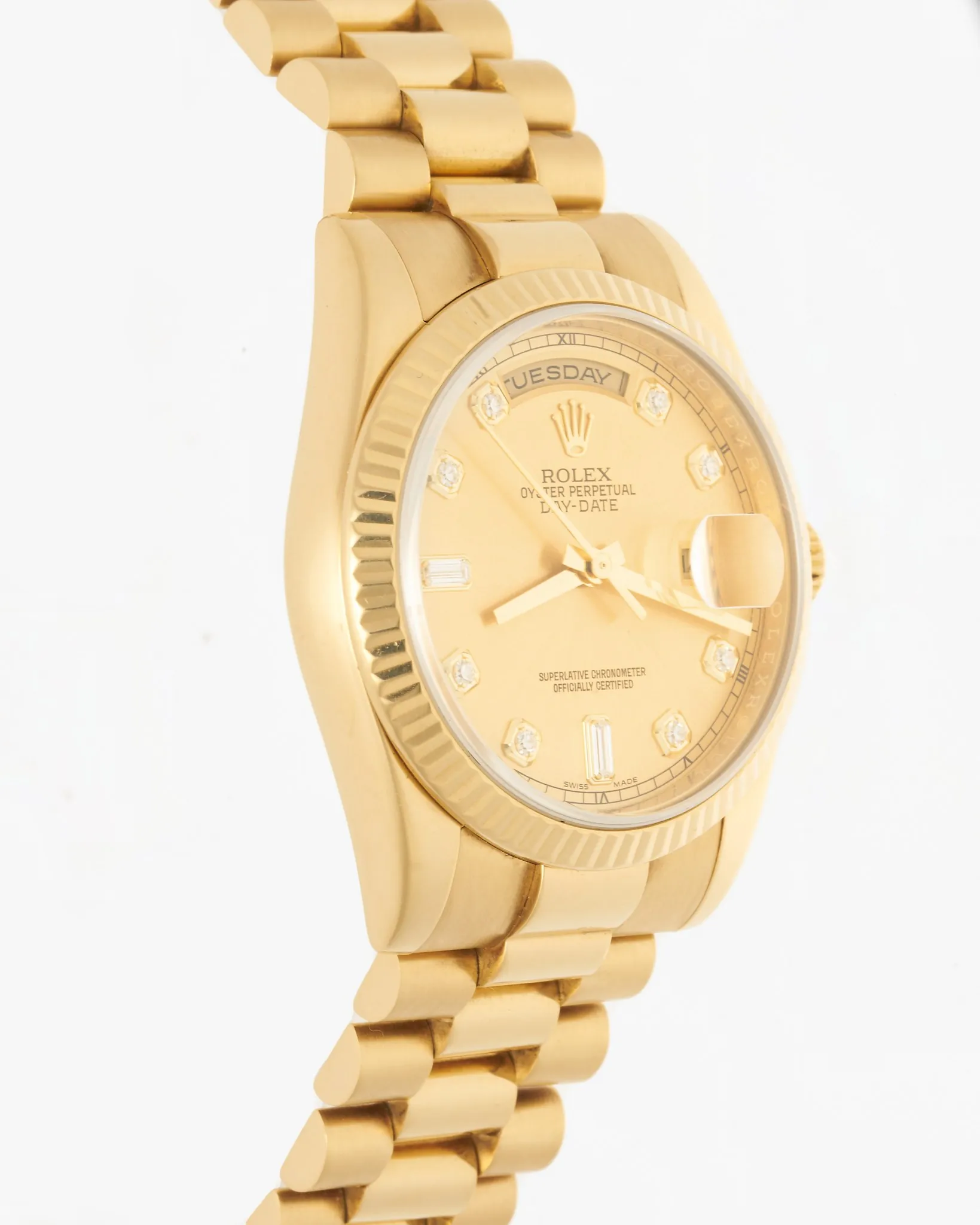 Rolex Daydate 118238 Factory Diamond Dial – photo 4