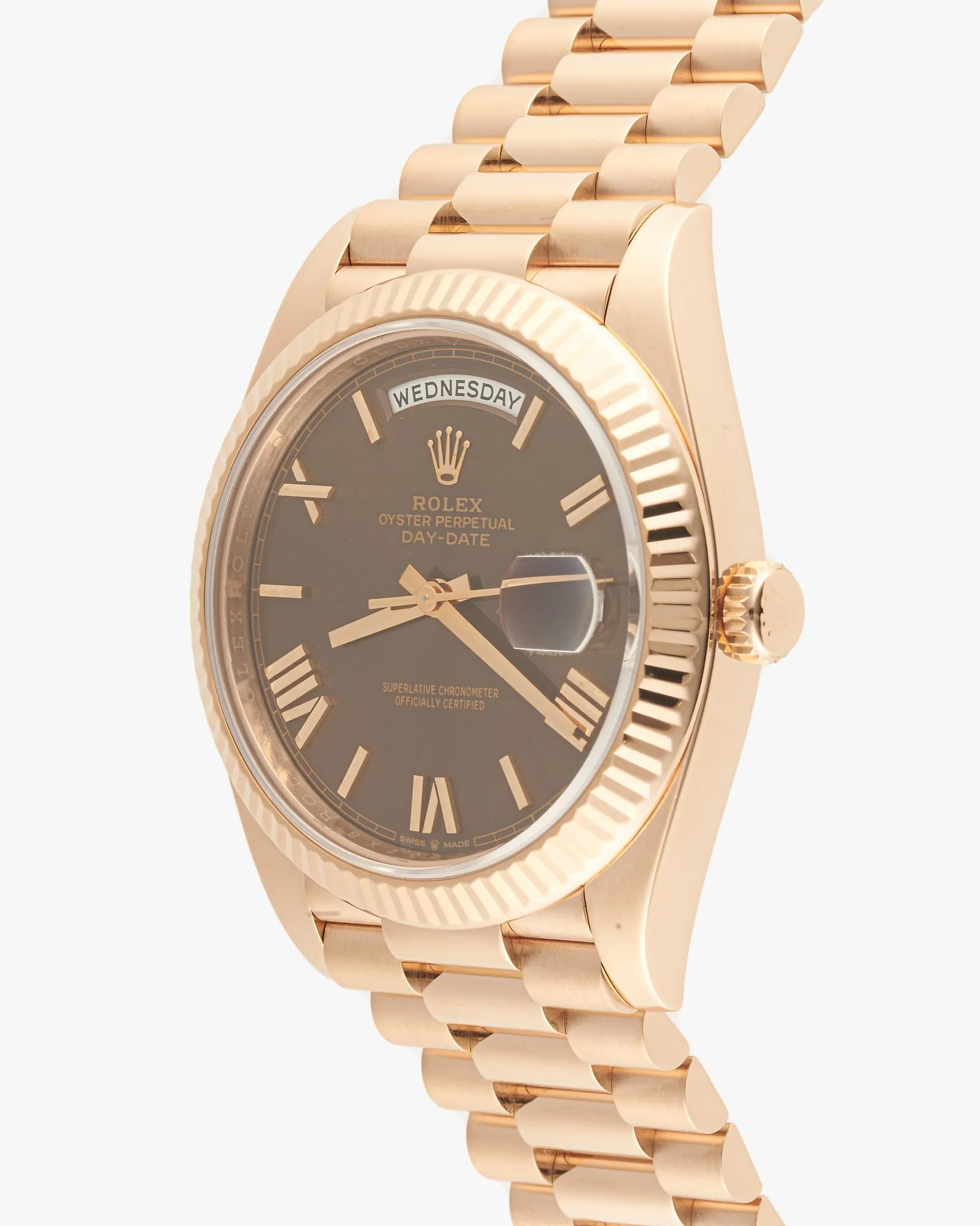 Rolex Daydate 228235 2022 Chocolate Dial – photo 3