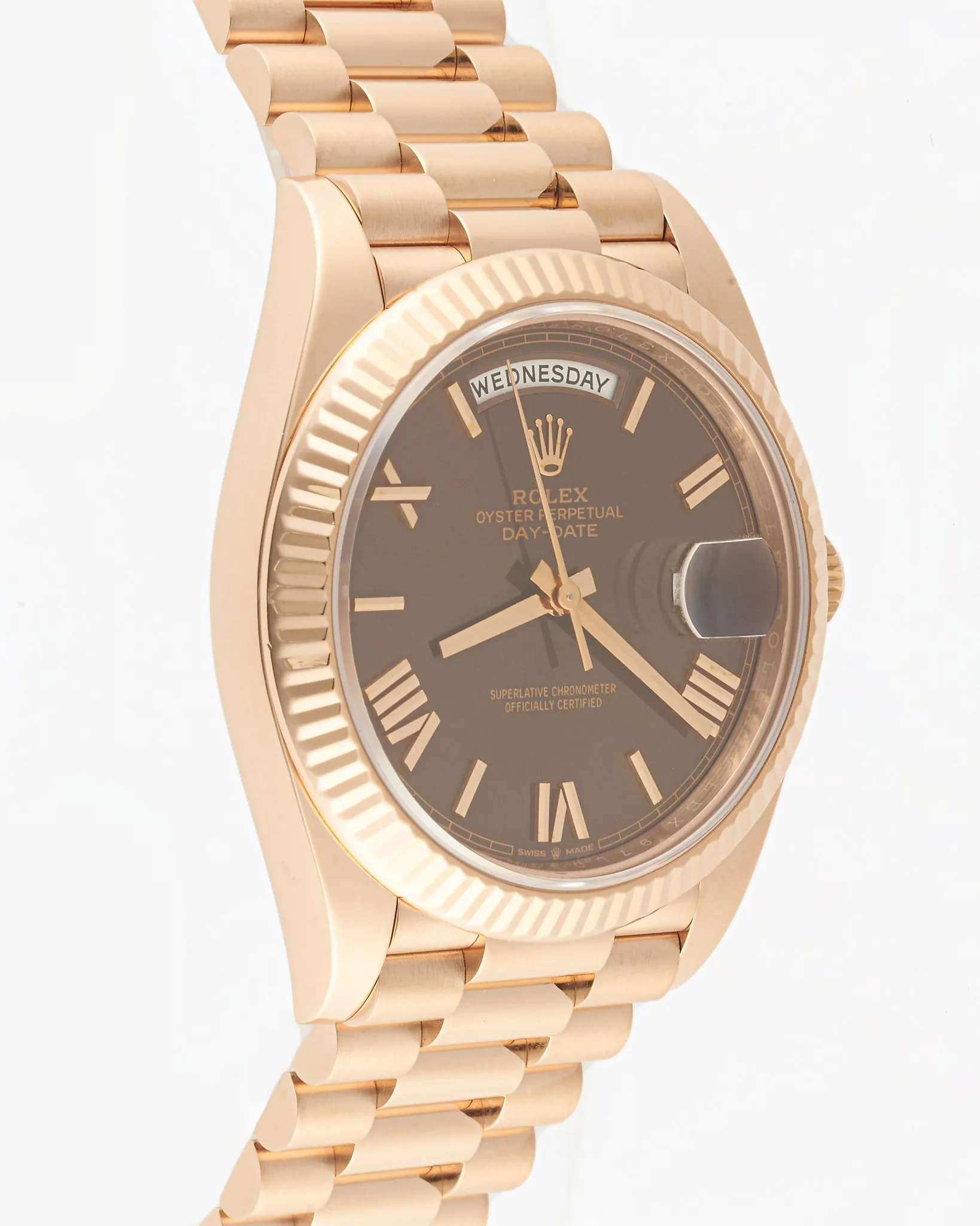 Rolex Daydate 228235 2022 Chocolate Dial – photo 4