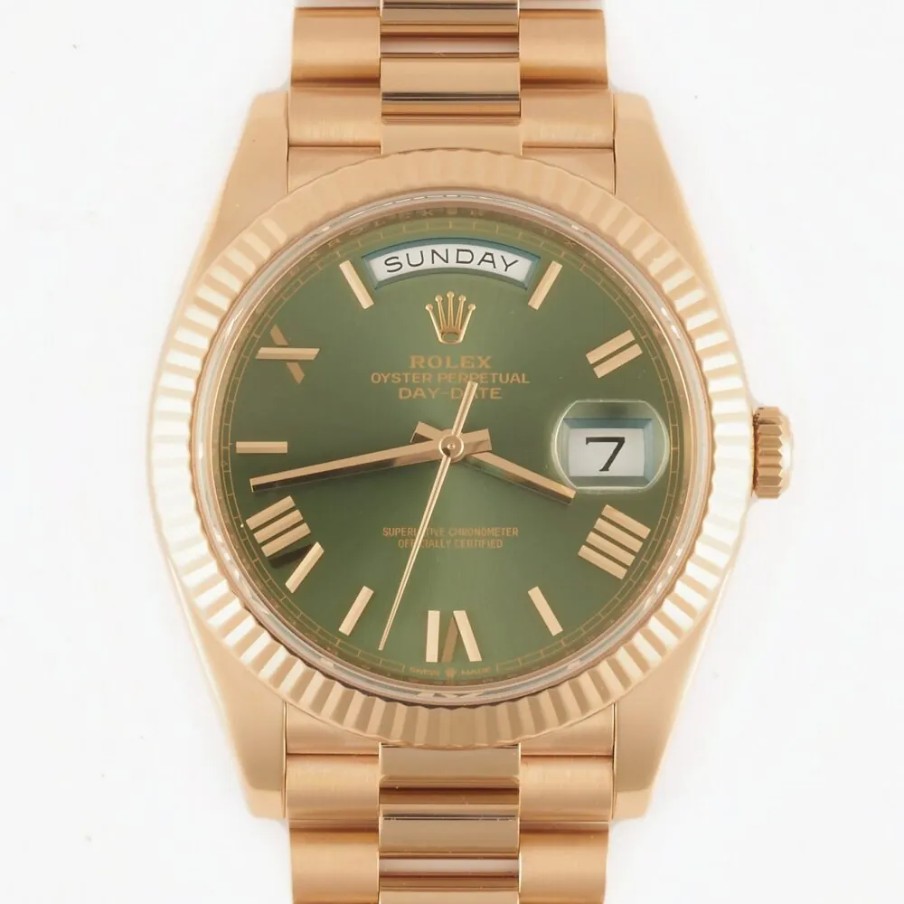 Rolex Daydate 228235 Olive Dial 2023