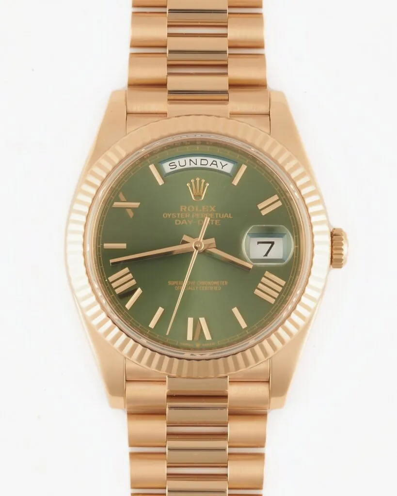 Rolex Daydate 228235 Olive Dial 2023