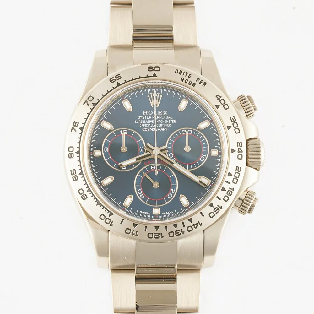 Rolex Daytona 116509 2018 Blue Dial