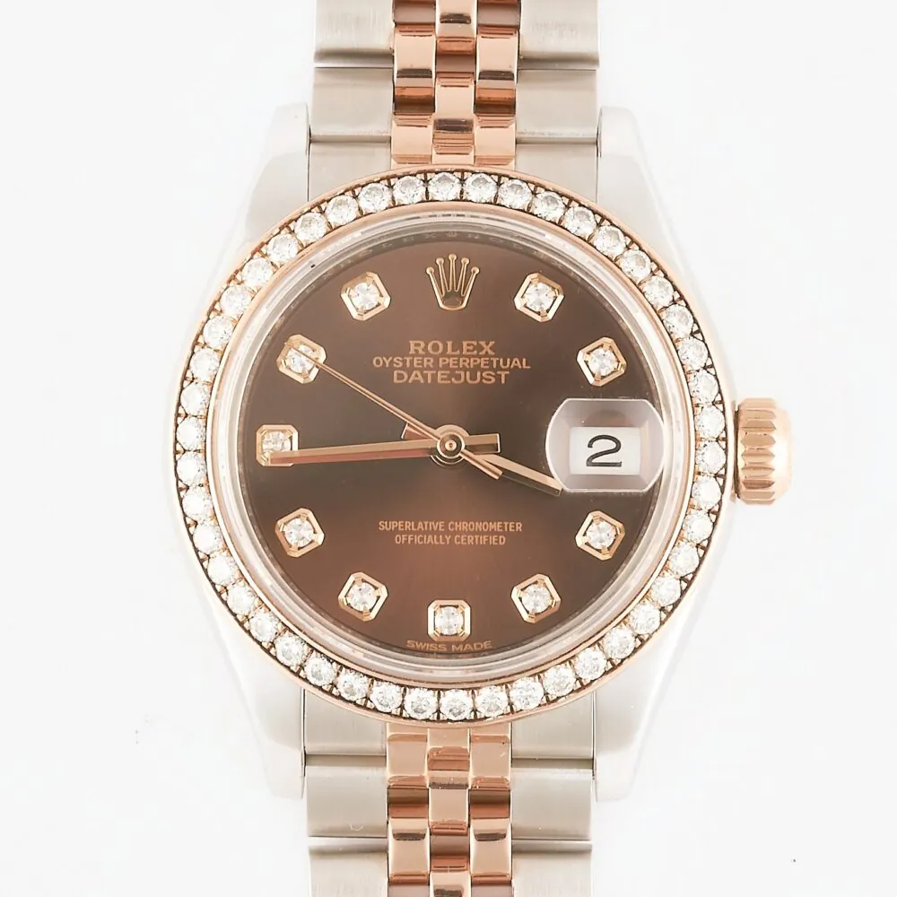 Rolex Lady-Datejust 279381RBR Chocolate Diamond Dial 2017