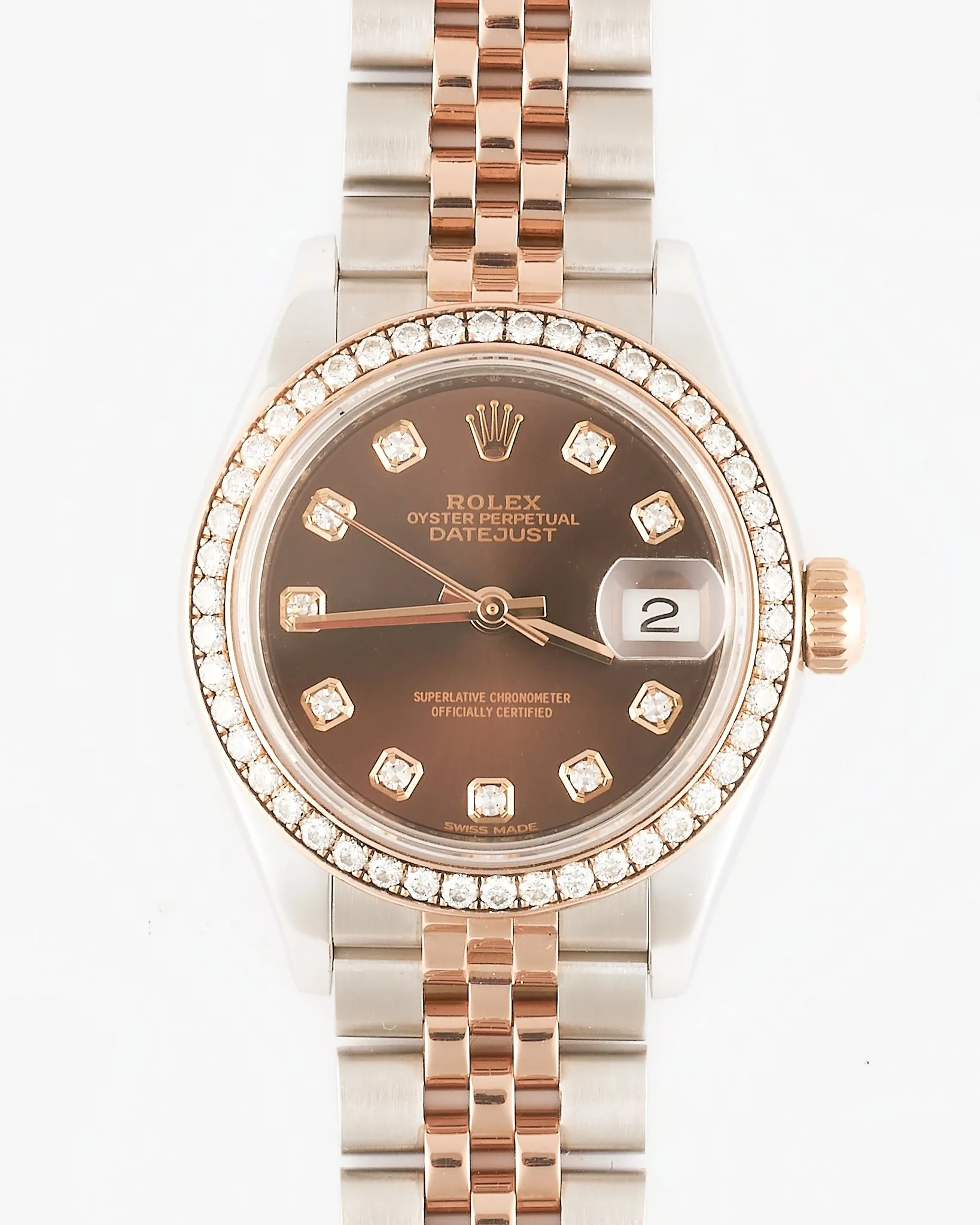 Rolex Lady-Datejust 279381RBR Chocolate Diamond Dial 2017