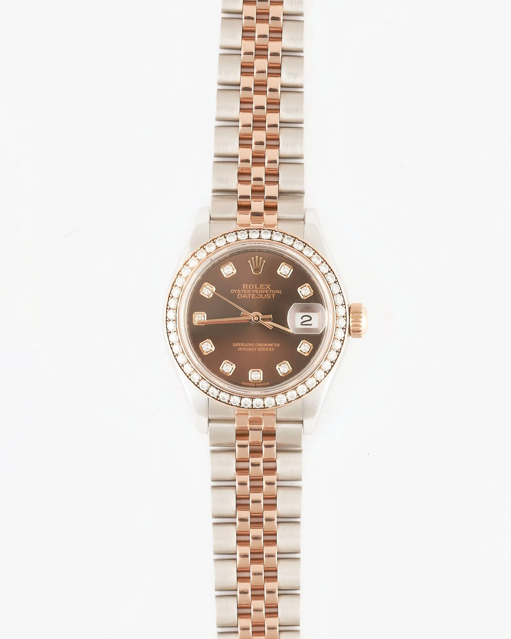 Rolex Lady-Datejust 279381RBR Chocolate Diamond Dial 2017 – photo 2