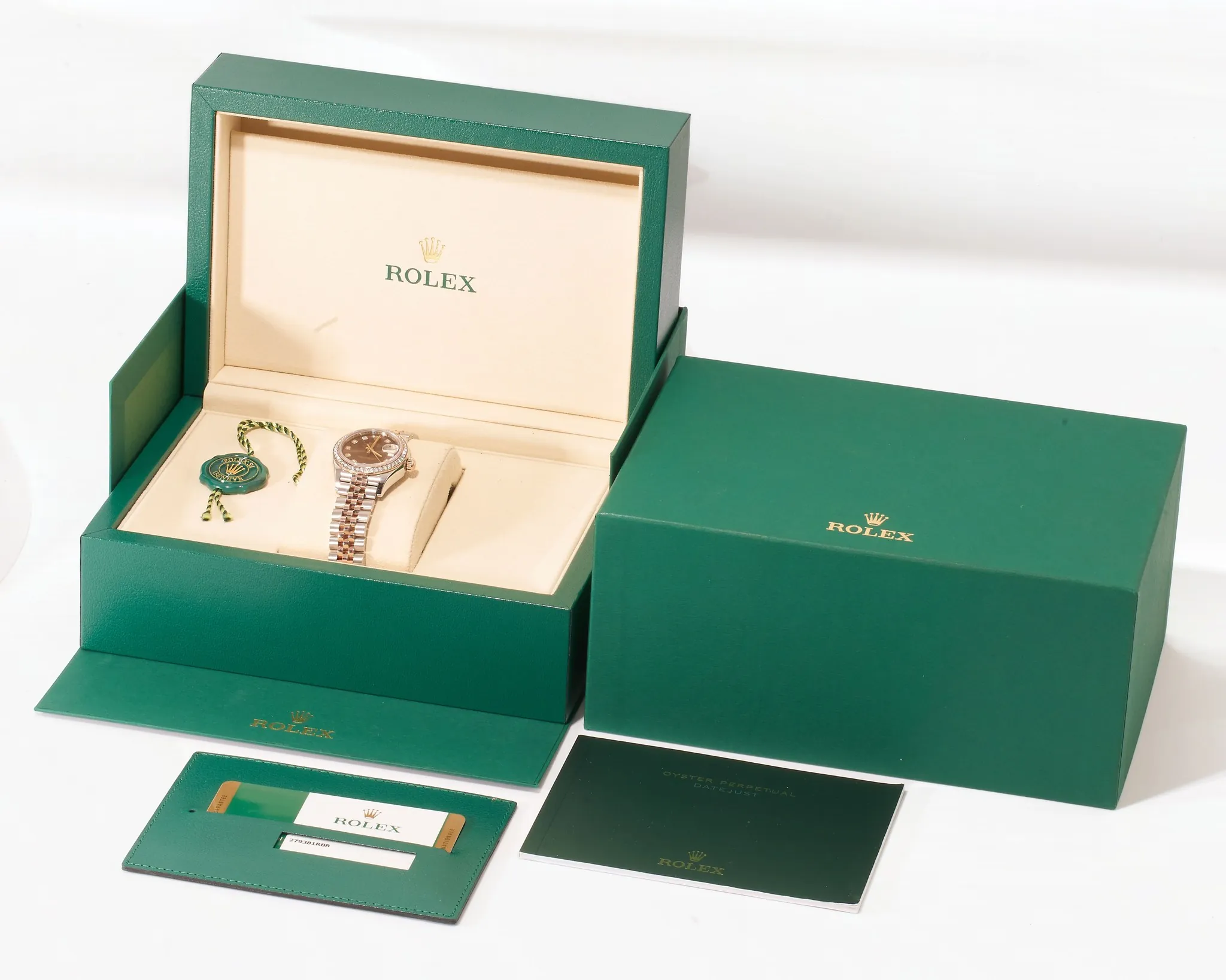 Rolex Lady-Datejust 279381RBR Chocolate Diamond Dial 2017 – photo 7