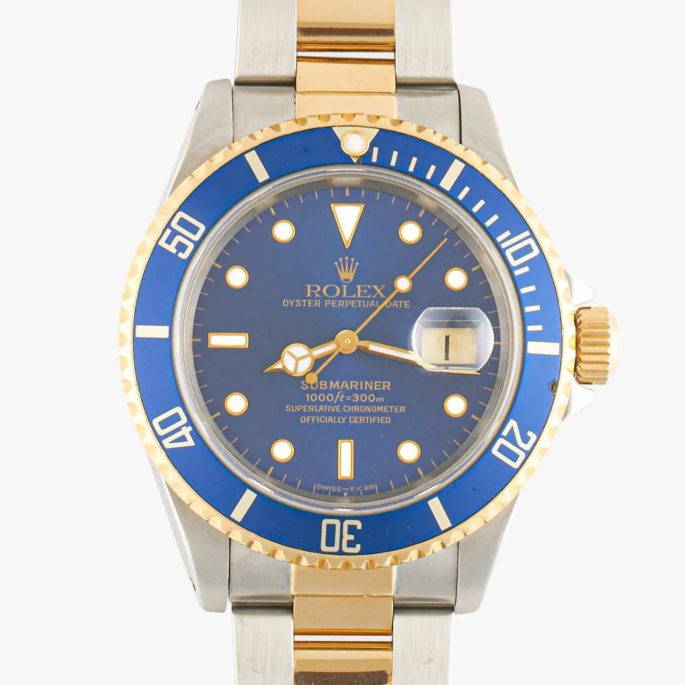 Rolex Submariner 16613 Blue Dial 1997